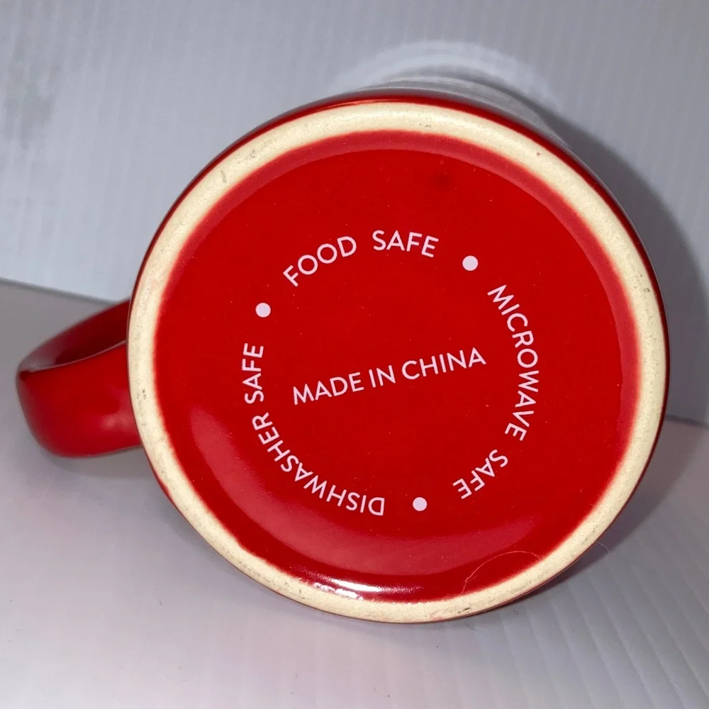 “I’m Not Bossy. I’m Aggressively Helpful.” Red & White Coffee Mug 12 oz
